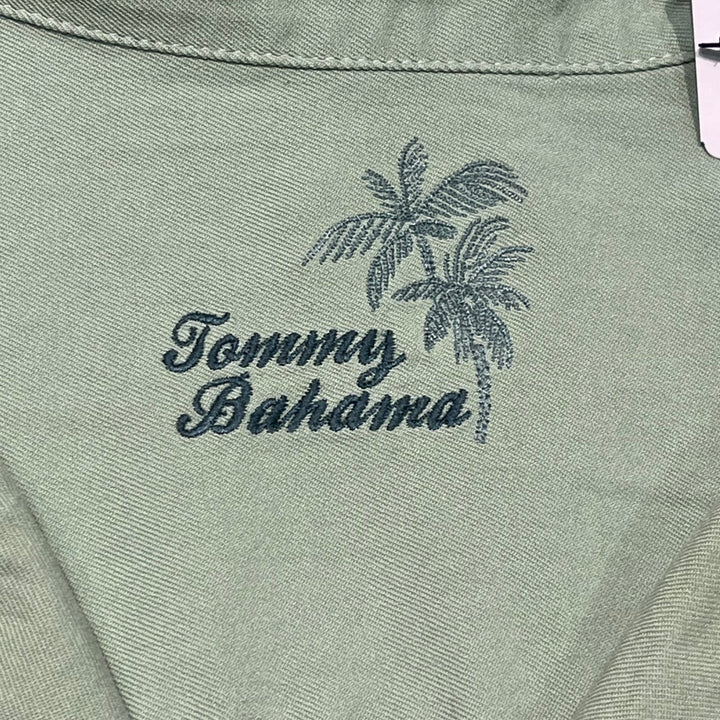 古着 Tommy Bahama/トミーバハマ/シルク/半袖シャツ/ サイズXL
