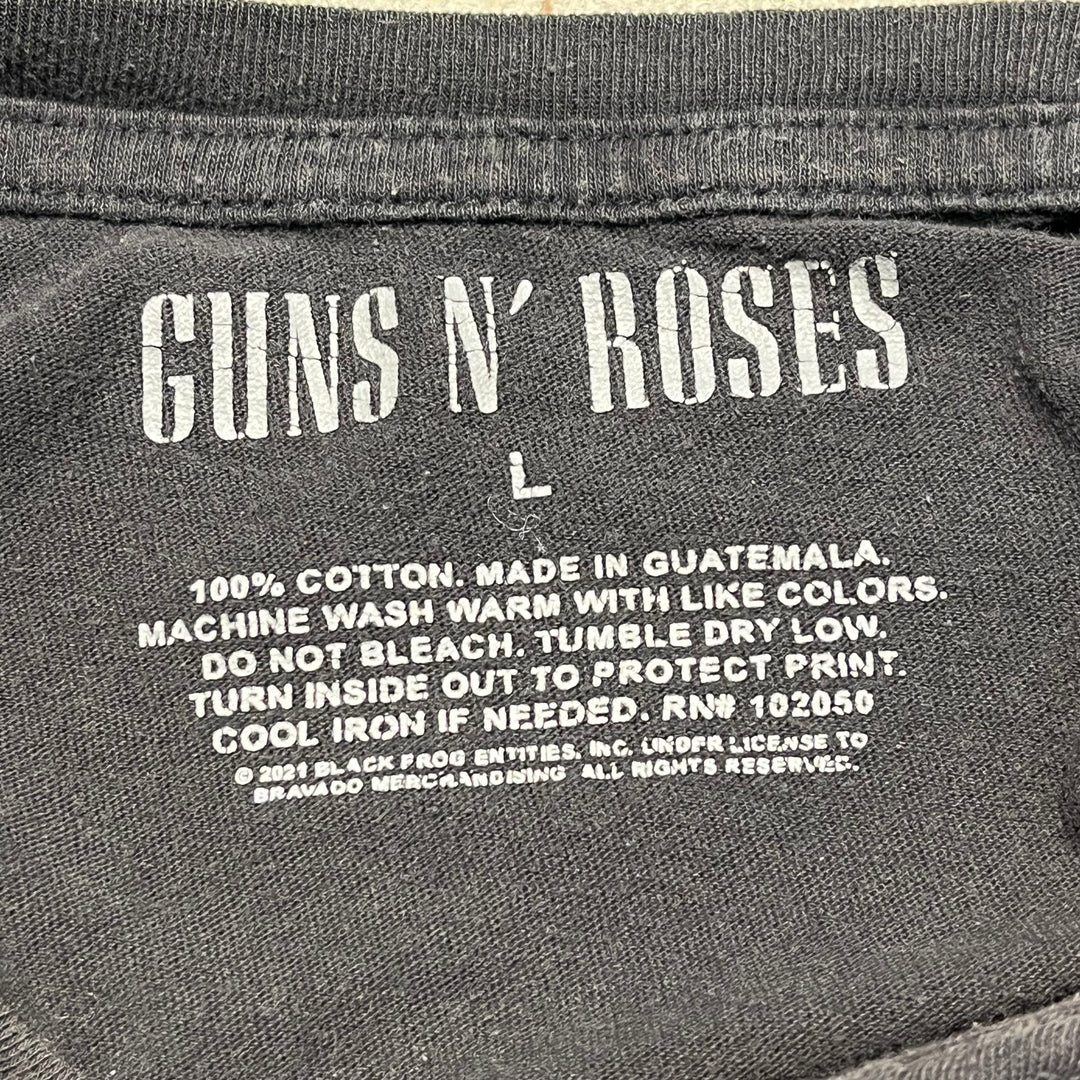 古着 GUNS N' ROSES/ガンズアンドローゼズ/バンドTシャツ/サイズL