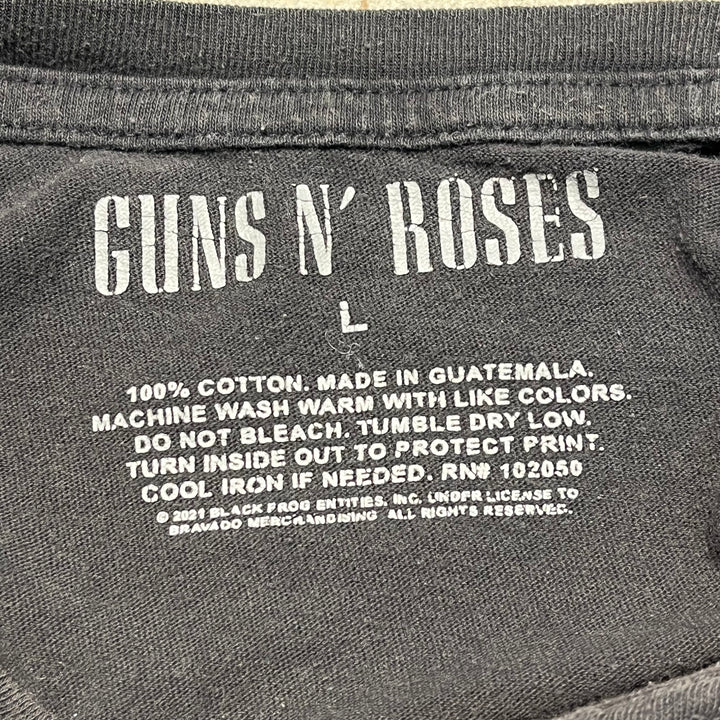古着 GUNS N' ROSES/ガンズアンドローゼズ/バンドTシャツ/サイズL