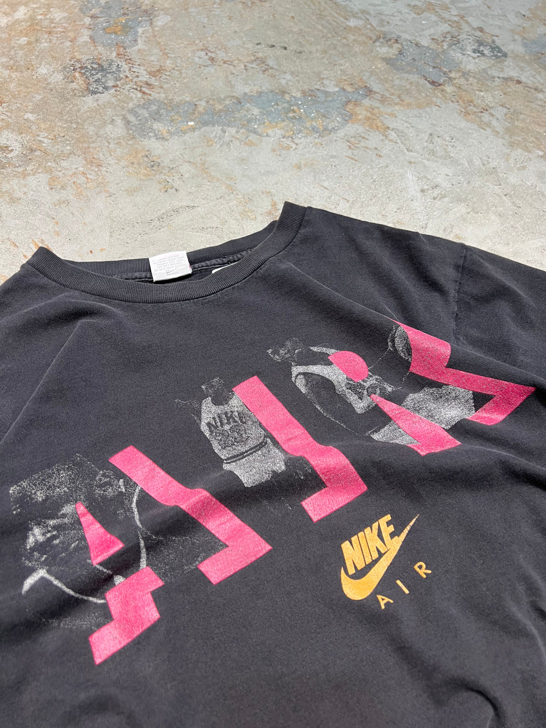#MA95 古着 USA製 90's NIKE/ナイキ/銀タグ/マイケルジョーダン/ヴィンテージ シングルステッチ Tシャツ/サイズL