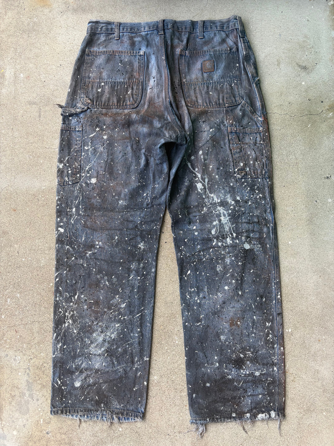 Carhartt Distressed Zombie Denim Pants W34 L32