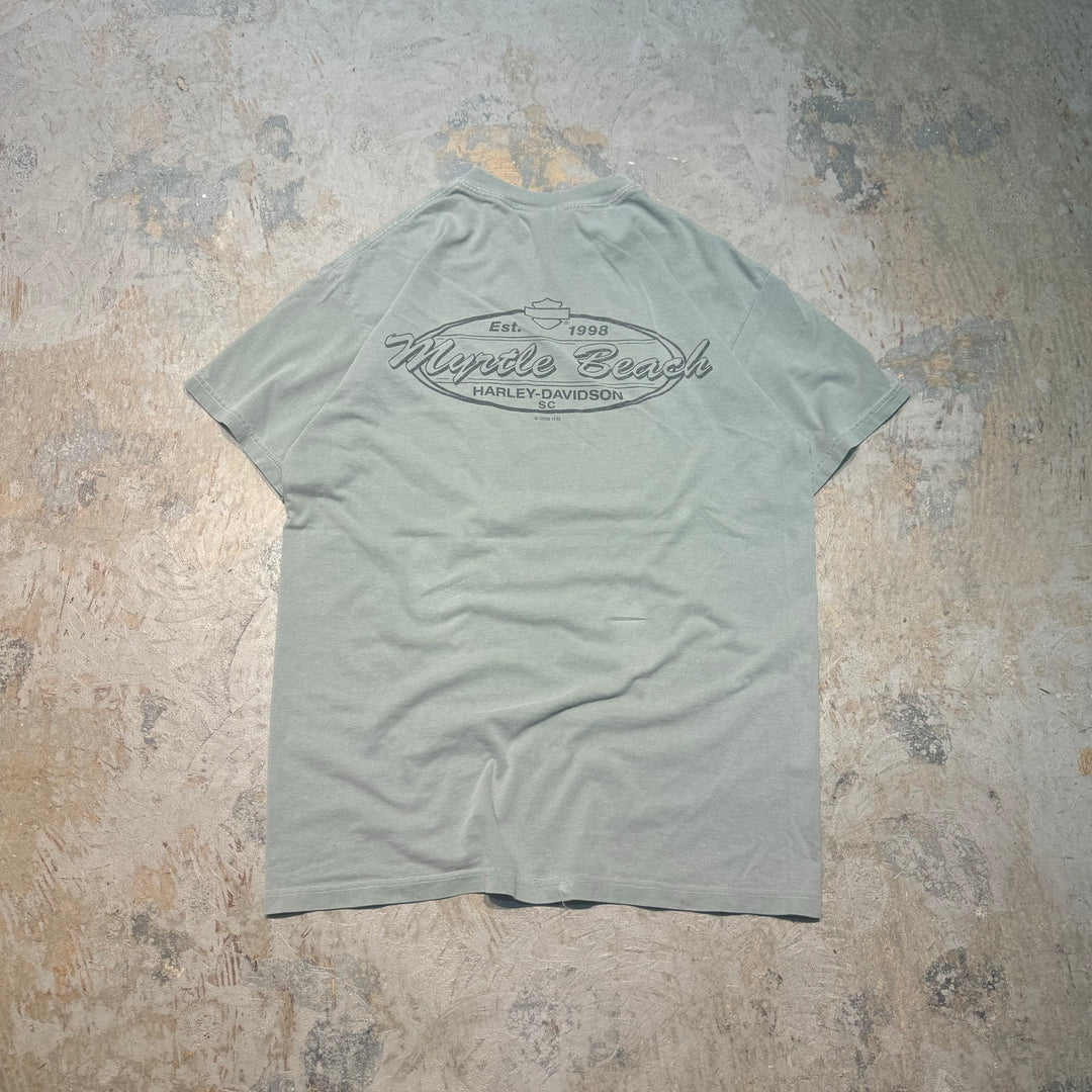 古着 USA製 Harley-Davidson/ハーレーダビッドソン/ プリントTシャツ/ サイズL