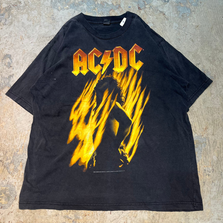 古着 AC/DC/アーティストTシャツ/ プリントTシャツ/ サイズ2XL相当
