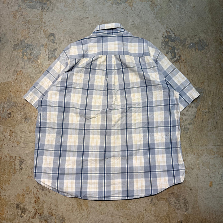 古着 carhartt/ カーハート/ ボタンダウン半袖シャツ/ チェック柄/ サイズXL
