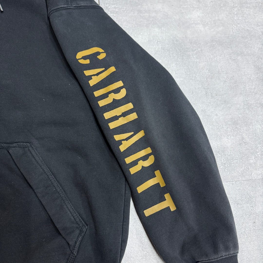 古着 carhartt/カーハート/ミッドウェイト・ジップフードスウェット/サイズL