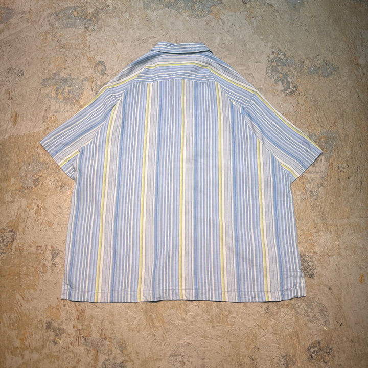 古着 TOMMY BAHAMA/トミーバハマ/半袖シャツ/シルク/サイズXL