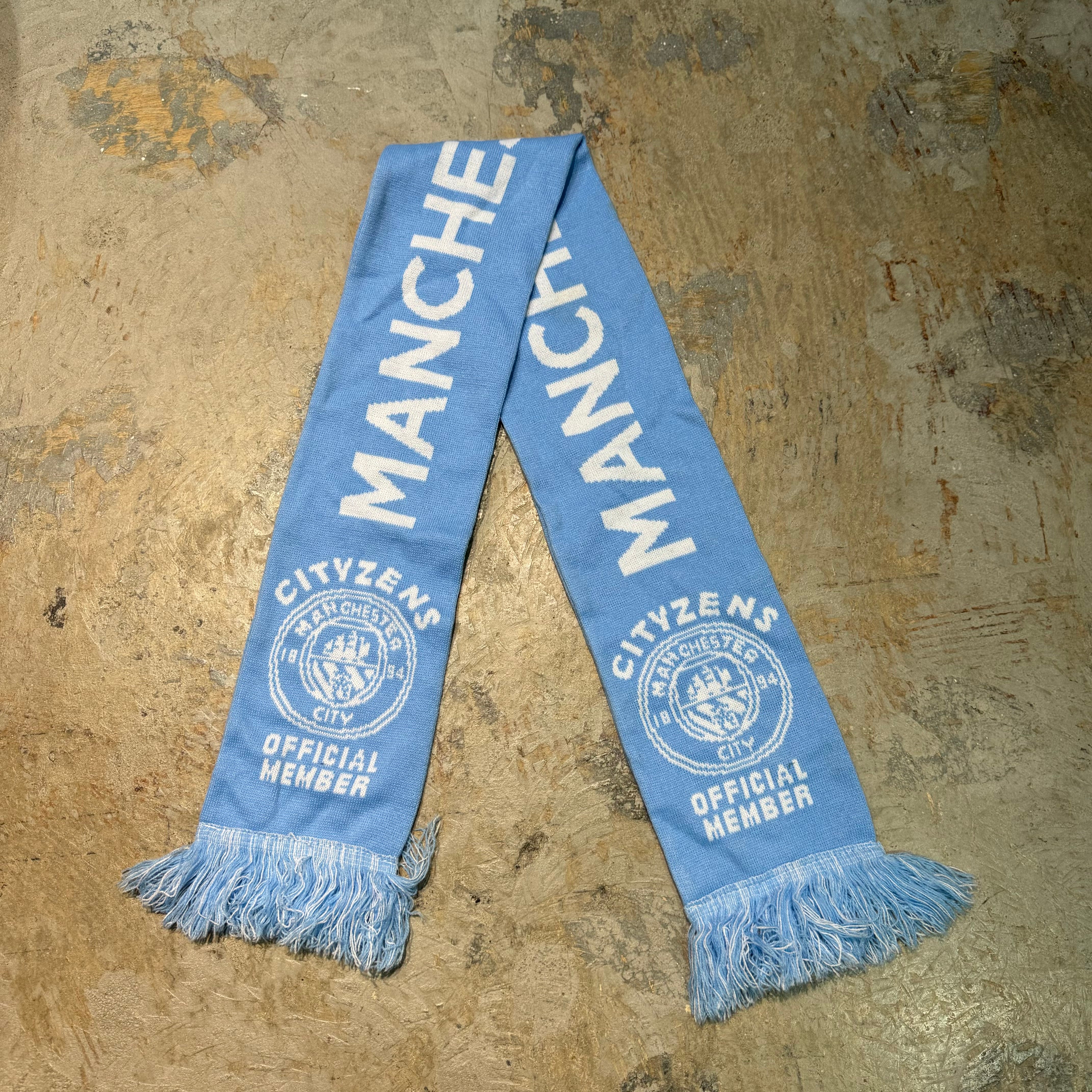古着 サッカーマフラー / MANCHESTER CITY FC/マンチェスターシティFC