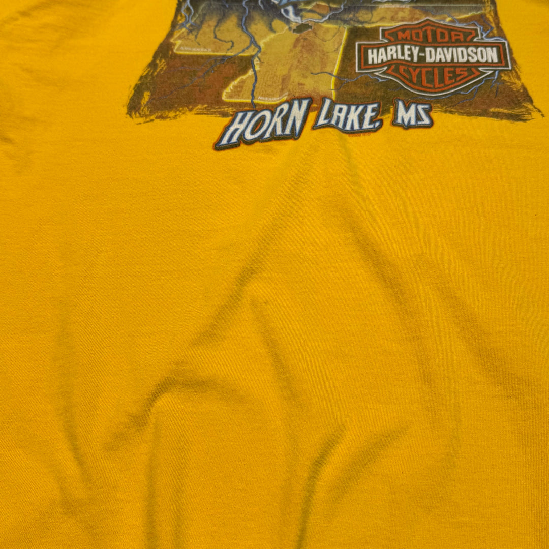 古着 USA製 Harley-Davidson/ハーレーダビッドソン/ プリントTシャツ/ サイズXL