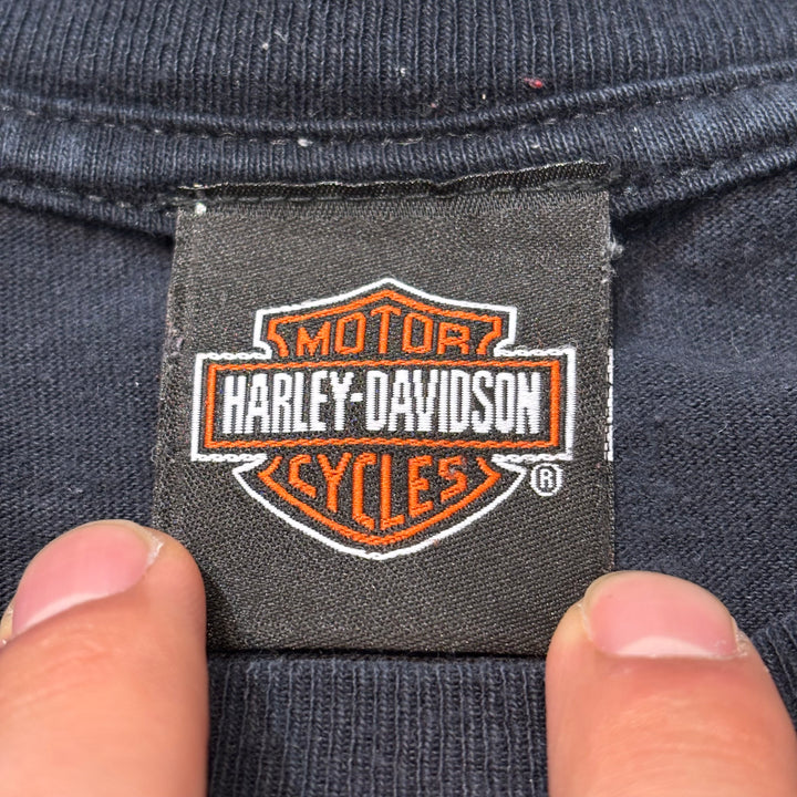 古着 Harley-Davidson/ハーレーダビッドソン/ プリントロングスリーブTシャツ/ サイズXL