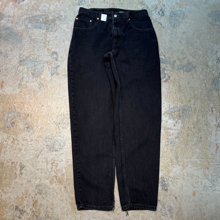 古着 Levi's/ リーバイス/ ブラックデニムパンツ/ 560/ 実寸サイズ32×33