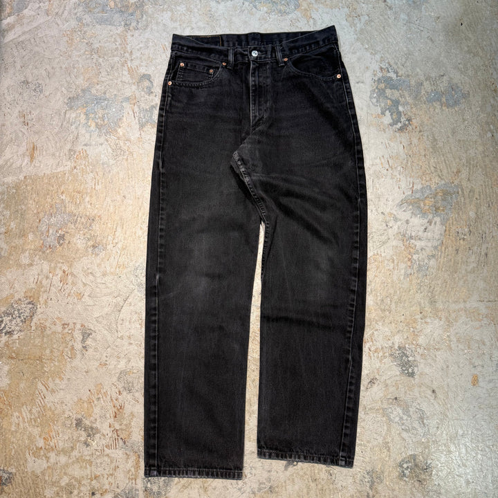 古着 Levi's/リーバイス/ブラックデニムパンツ/550/実寸サイズ33×30