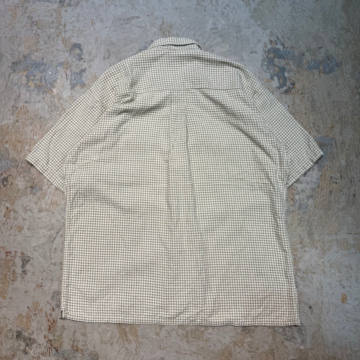 古着 Woolrich/ ウールリッチ/ 半袖シャツ/ チェック柄/ サイズXL