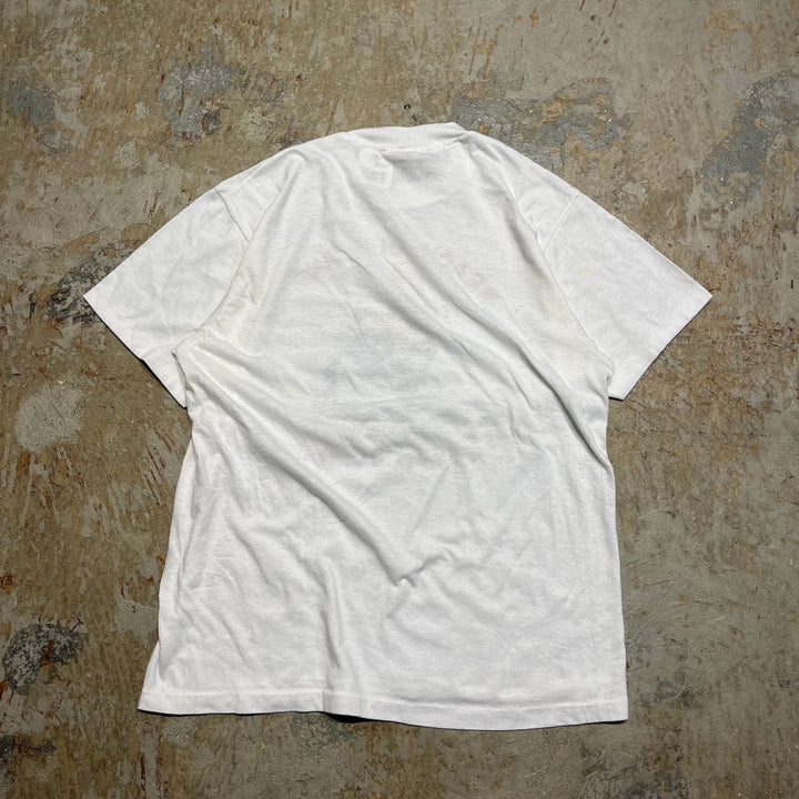 #4603 古着 80's USA製 ヘインズ/ヴィンテージ シングルステッチ TシャツサイズM