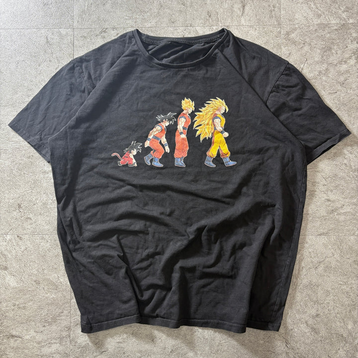 古着 DRAGON BALL ドラゴンボール アニメTシャツ サイズL相当