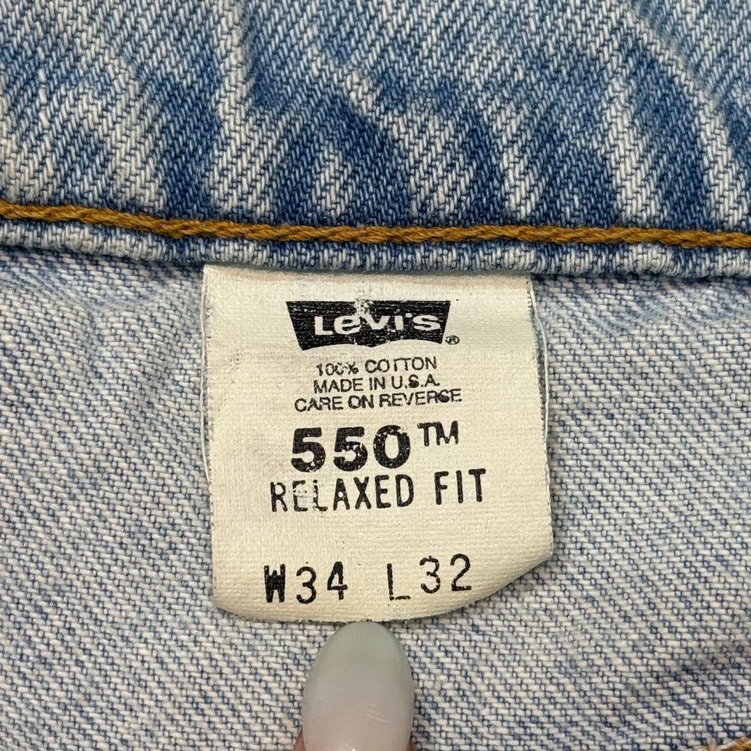 古着 USA製 97's Levi's/ リーバイス/ デニムパンツ/ 550/ 実寸サイズ31×31
