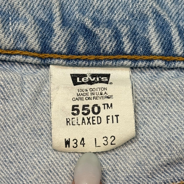 古着 USA製 97's Levi's/ リーバイス/ デニムパンツ/ 550/ 実寸サイズ31×31