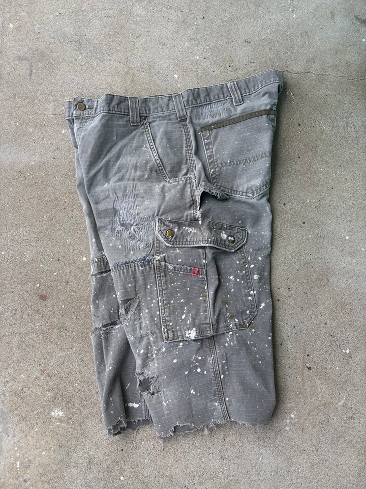 Carhartt Distressed Baggy Cargo Shorts W38