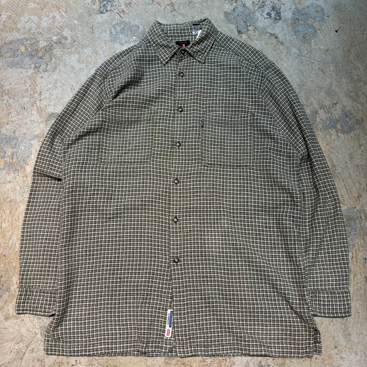古着 Levis/リーバイス/ 長袖シャツ/チェック柄/サイズL