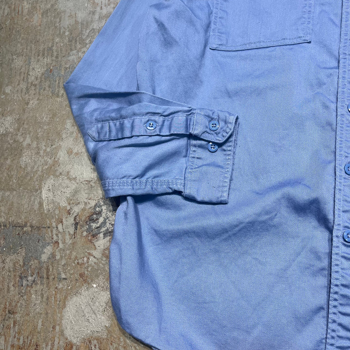 #4374 古着 Carhartt/カーハート/Long Sleeve Button Down Work Shirt/長袖ボタンダウンワーク/サイズL