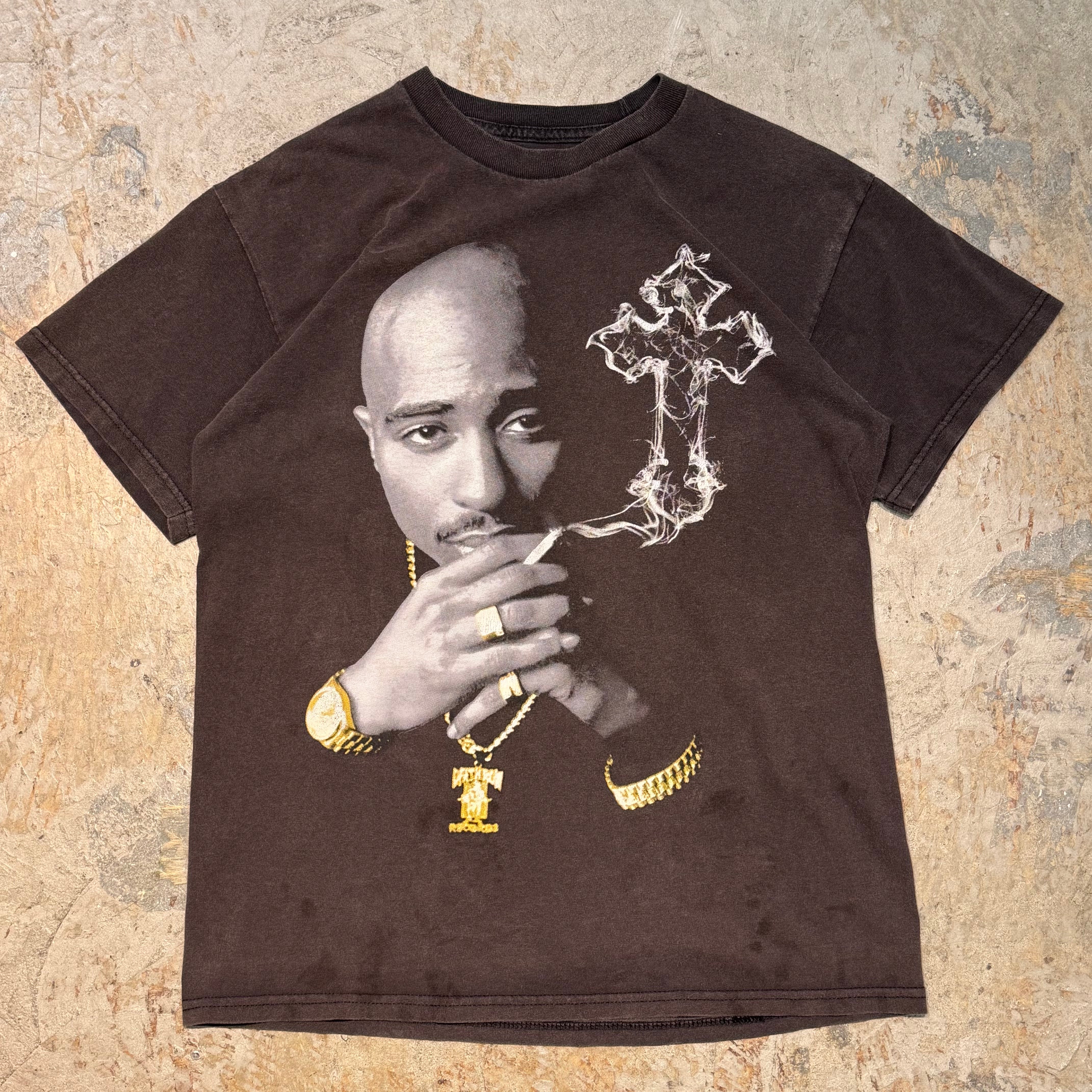 ラッパー 2 パック t シャツ 90年代ヴィンテージ 2Pac Tシャツ 限定版