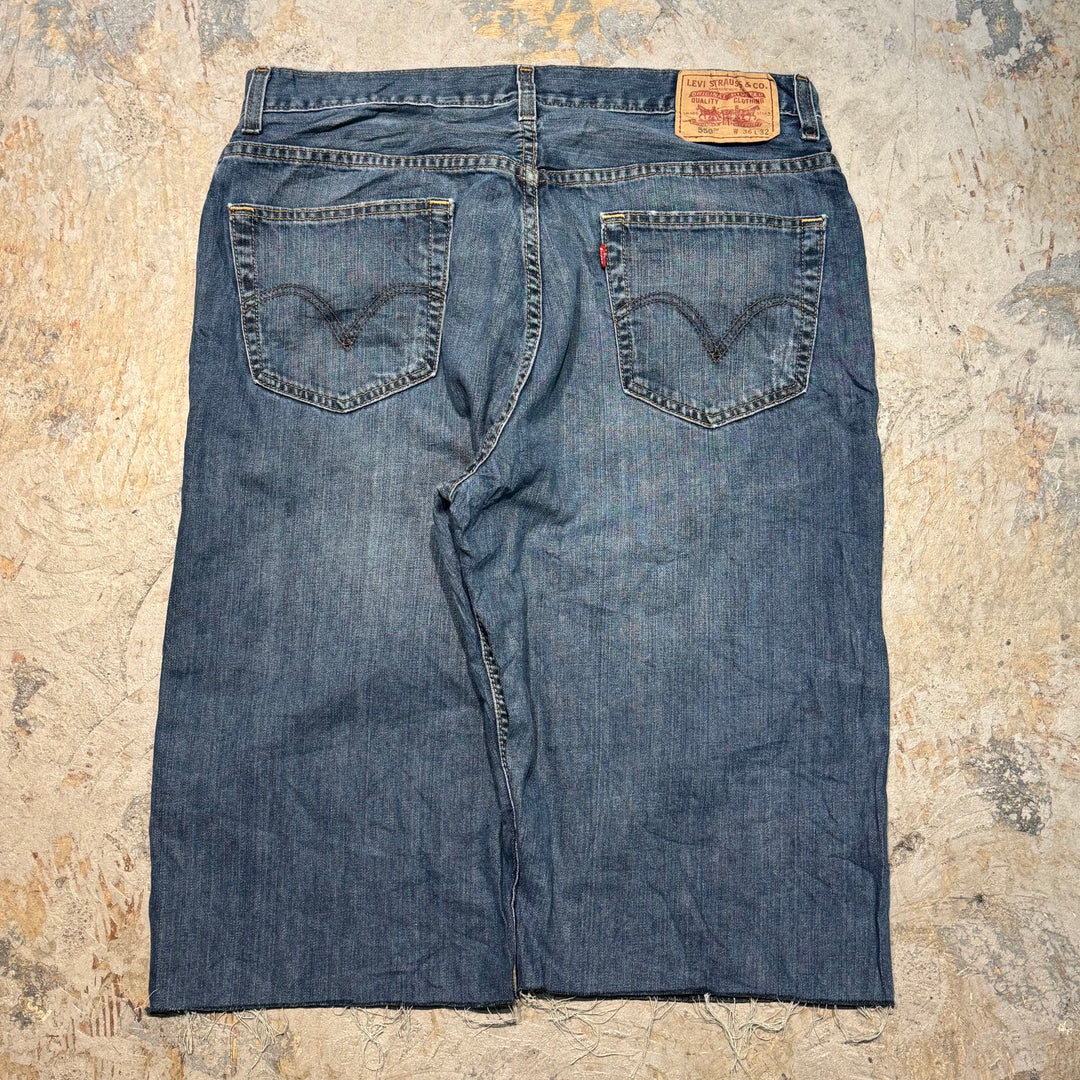 古着 Levi's 559 Customize Jorts/ リーバイス カスタマイズ ジョーツ/ Denim Pants/ デニムパンツ/ 実寸サイズ35