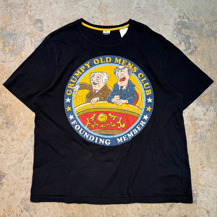 古着 Disney/ザ･マペット/ スタトラー/ ウォルドーフ/ プリントTシャツ/ サイズXL