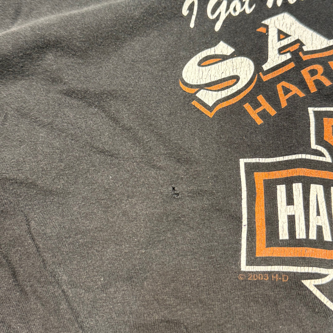 古着 USA製 Harley-Davidson/ハーレーダビッドソン/ プリントTシャツ/ サイズXL
