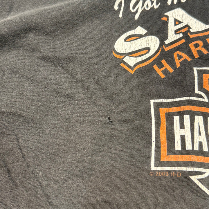 古着 USA製 Harley-Davidson/ハーレーダビッドソン/ プリントTシャツ/ サイズXL