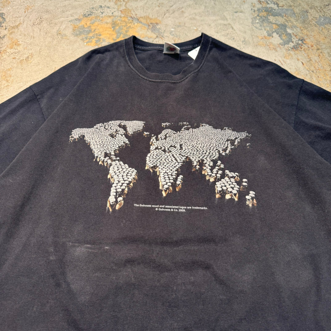 古着 FRULT OF THE LOOM/ フルーツオブザルーム/ GUINNESS/ ギネスビール/ プリントTシャツ/ サイズXL