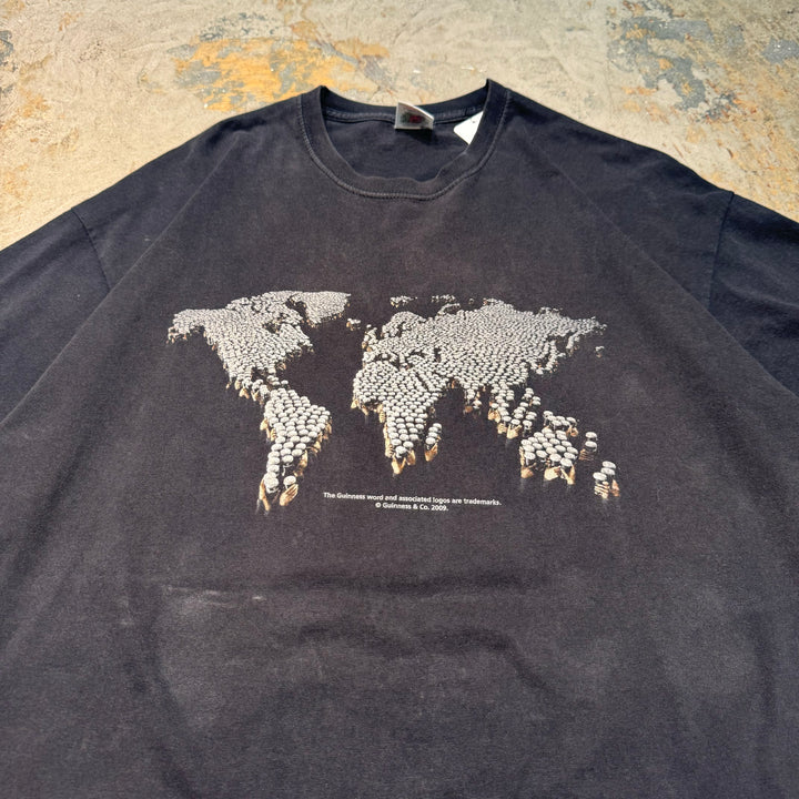 古着 FRULT OF THE LOOM/ フルーツオブザルーム/ GUINNESS/ ギネスビール/ プリントTシャツ/ サイズXL