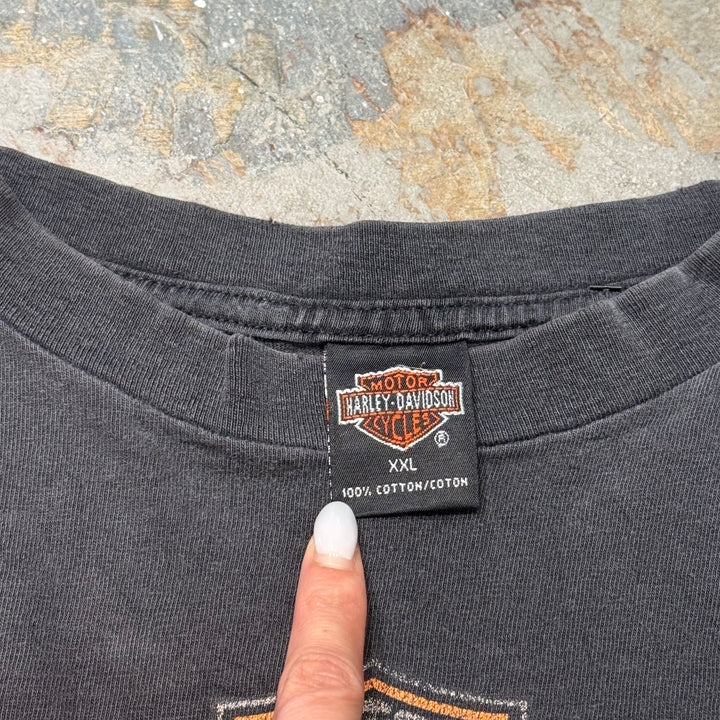 古着 USA製 90's〜 Harley-Davidson/ハーレーダビッドソン/ プリントTシャツ/ サイズ2XL