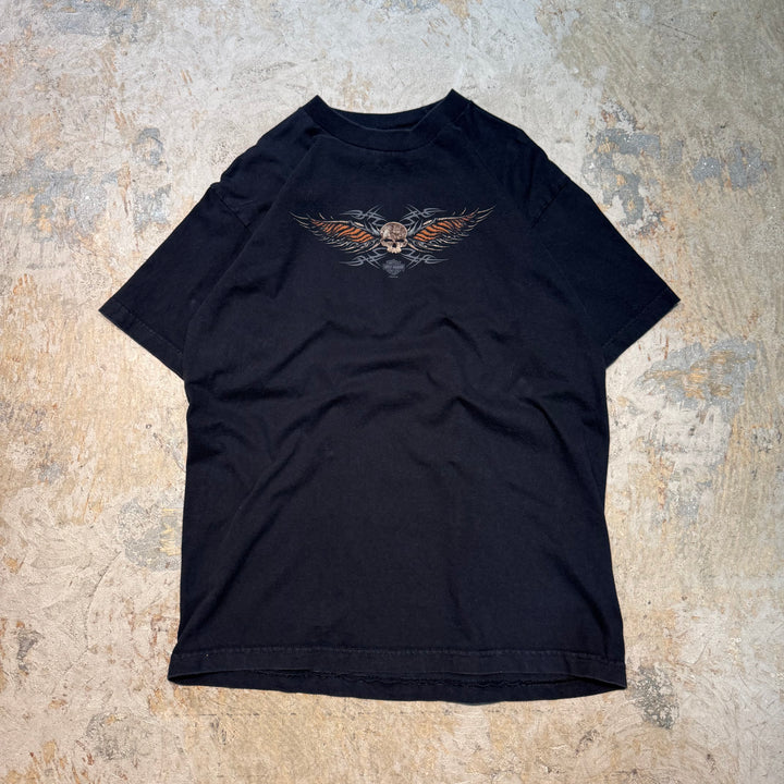 古着 USA製 Harley-Davidson/ハーレーダビッドソン/ プリントTシャツ/ サイズL