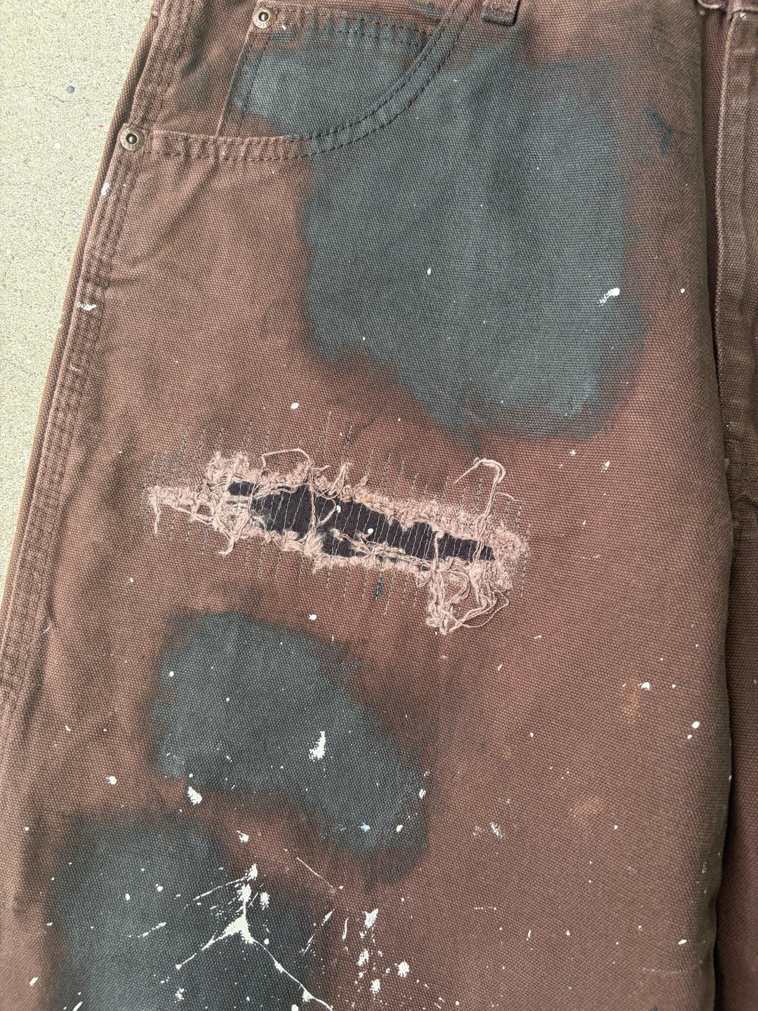 Dickies Distressed Duck Painter Pants W35 L31
