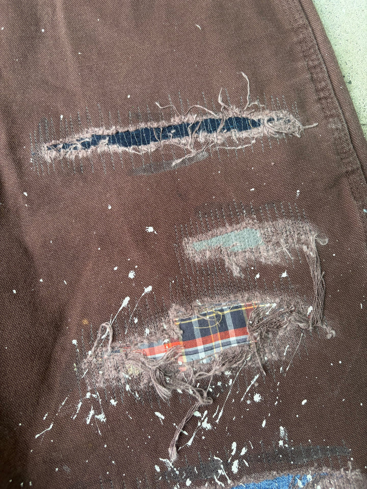 Dickies Distressed Duck Painter Pants W35 L31