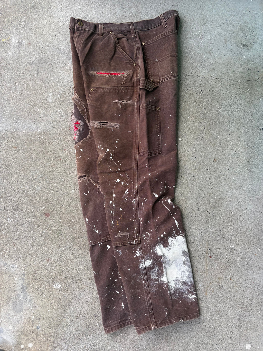 Carhartt Distressed Double Knee Pants W32 L32