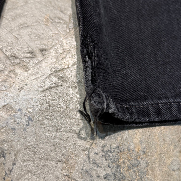 古着 Levi's/ リーバイス/ ブラックデニムパンツ/ 560/ 実寸サイズ32×33