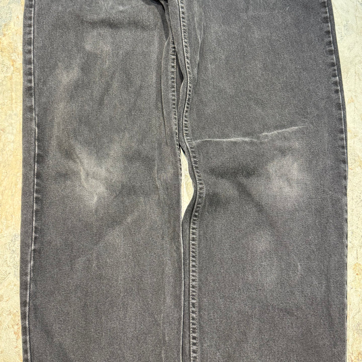 古着 99's Levi's / リーバイス/ ブラックデニムパンツ/ 550/ 実寸サイズ33×32