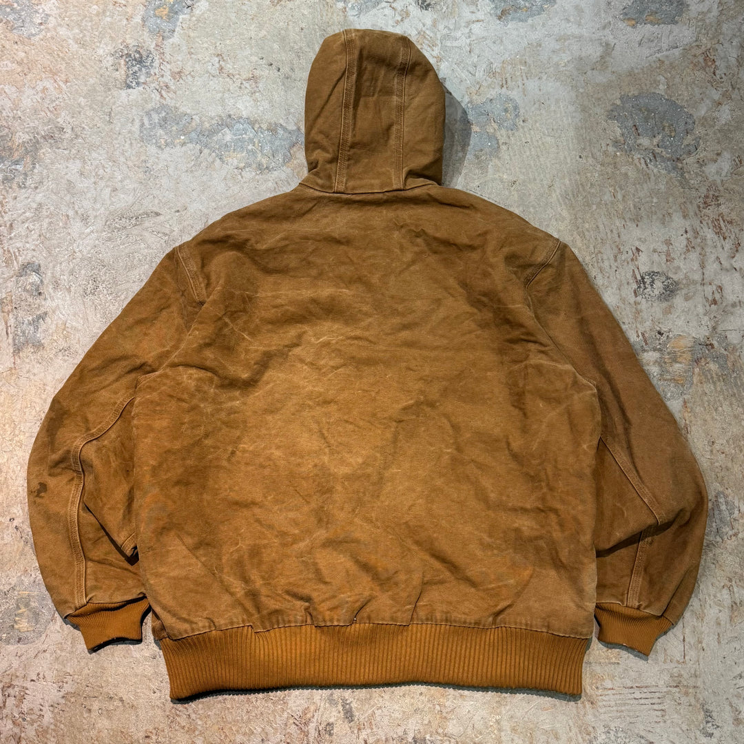 古着 Carhartt/ カーハート/ アクティブジャケット/ ダック地/ 裏地キルティング/ サイズXL