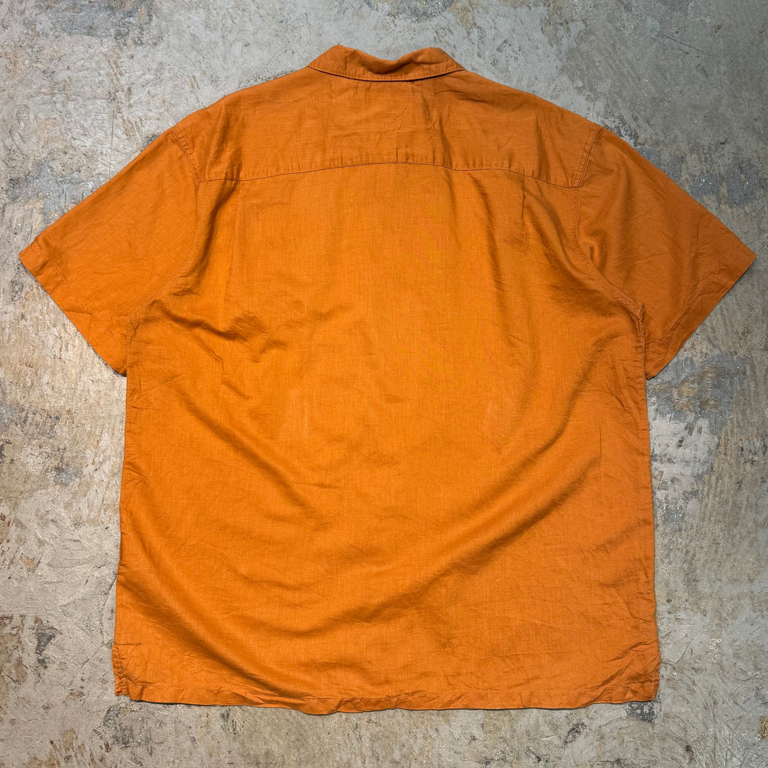 古着 Columbia/ コロンビア/ 半袖シャツ/ 無地/ サイズXL