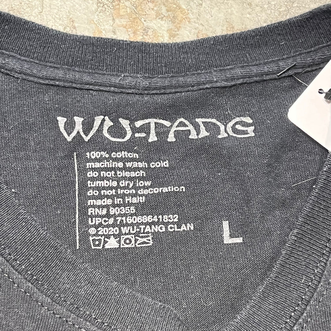 古着 WU-TANG CLAN/ウータン クラン/HIPHOP/プリントTシャツ/ サイズL