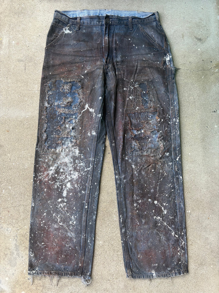 Carhartt Distressed Zombie Denim Pants W34 L32