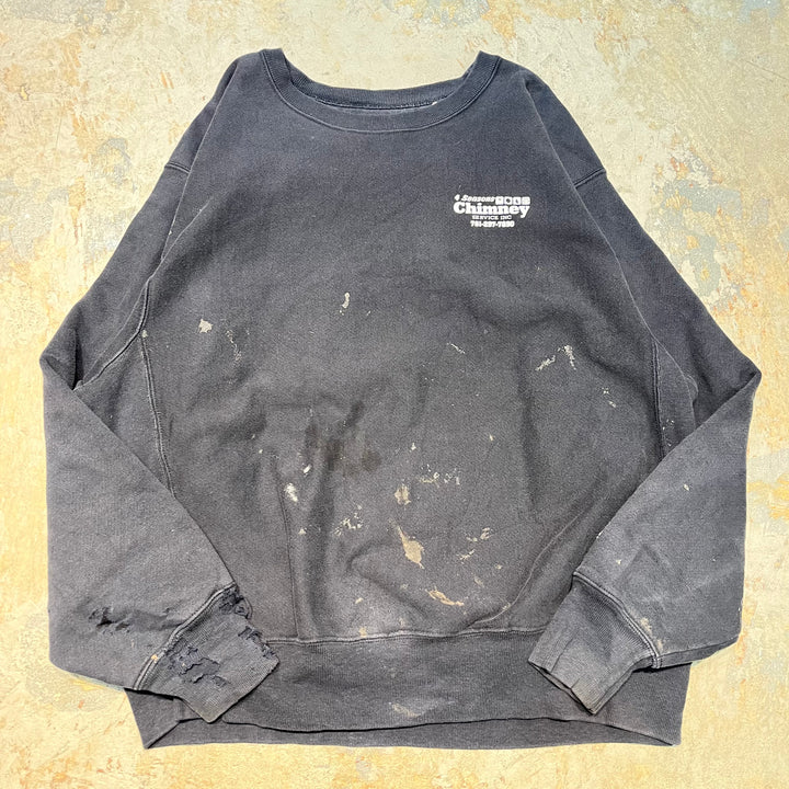 古着 00's Champion/チャンピオン/Crewneck sweat/クルーネックスウェット/企業ロゴ/サイズL相当