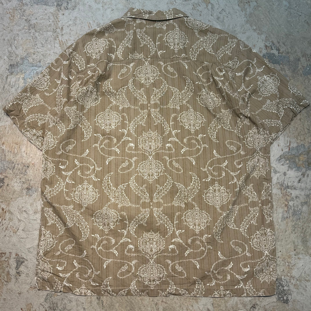 古着 Columbia/ コロンビア/ 半袖シャツ/ 総柄/ サイズXL