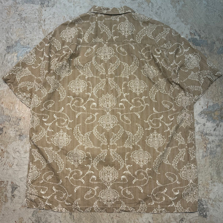古着 Columbia/ コロンビア/ 半袖シャツ/ 総柄/ サイズXL