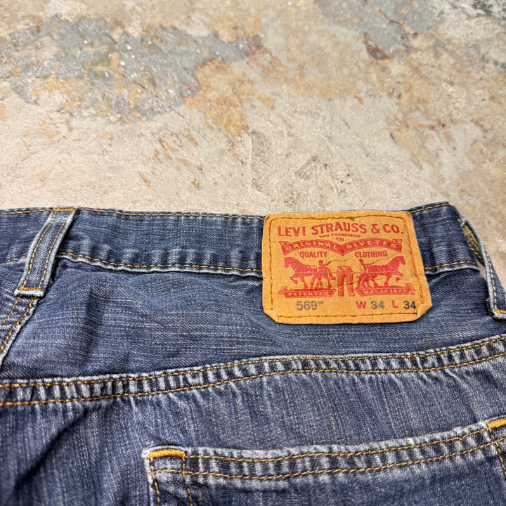 古着 Levi's/リーバイス/デニムパンツ/569/実寸サイズ34×30