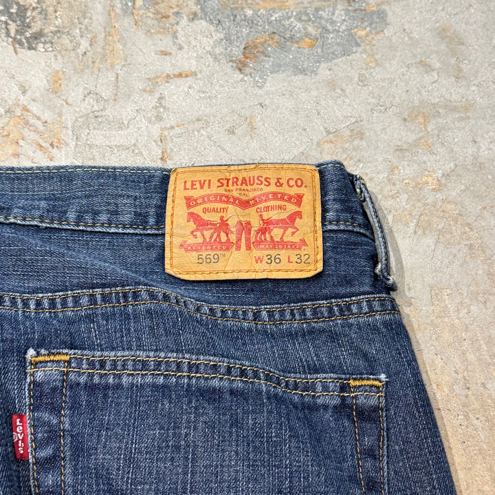 古着 Levi's/ リーバイス/ デニムパンツ/ 569/実寸サイズ36×30