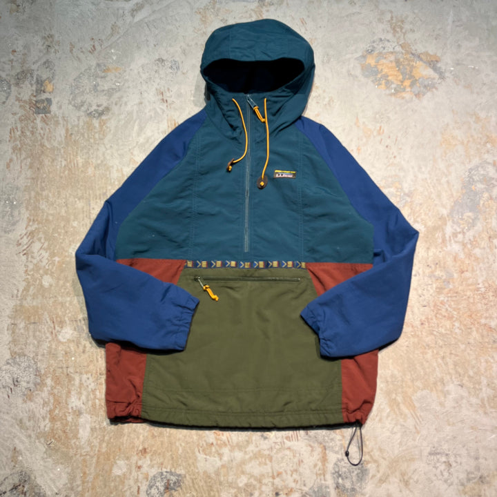 #3224 古着 L.L.Bean/エルエルビーン/Nylon jacket/ナイロンジャケット/アノラックパーカー/サイズWomens M REG