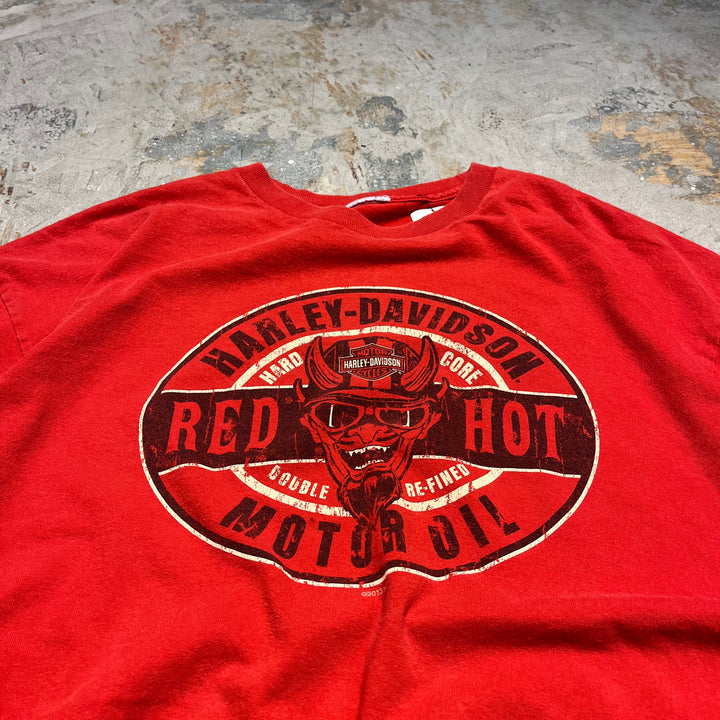 古着 Harley-Davidson/ハーレー ダビッドソン メキシコ･カンクン プリントTシャツ サイズXL相当