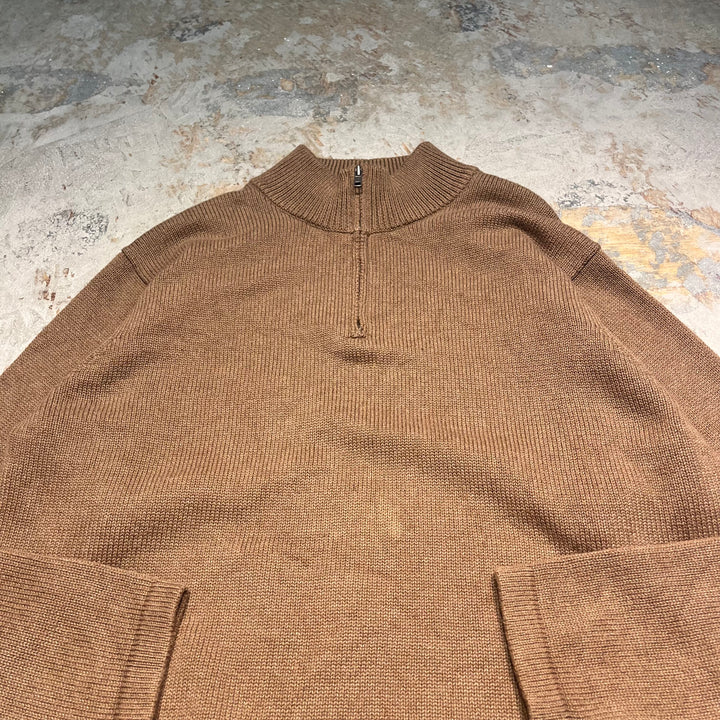 #3388 L.L.Bean/エルエルビーン/Half zip knit/ハーフジップニット/サイズL