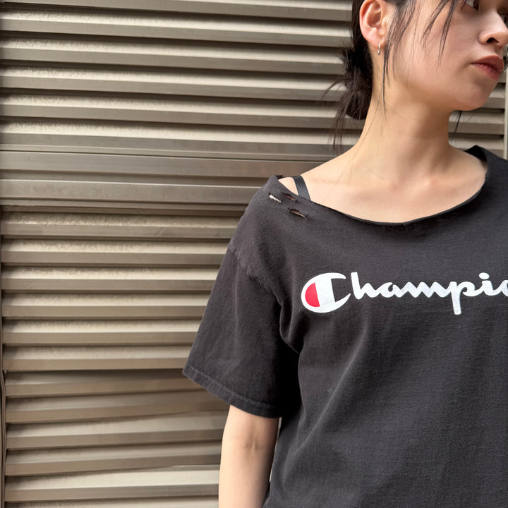 古着 Champion/ チャンピオン/ プリントTシャツ/ サイズM
